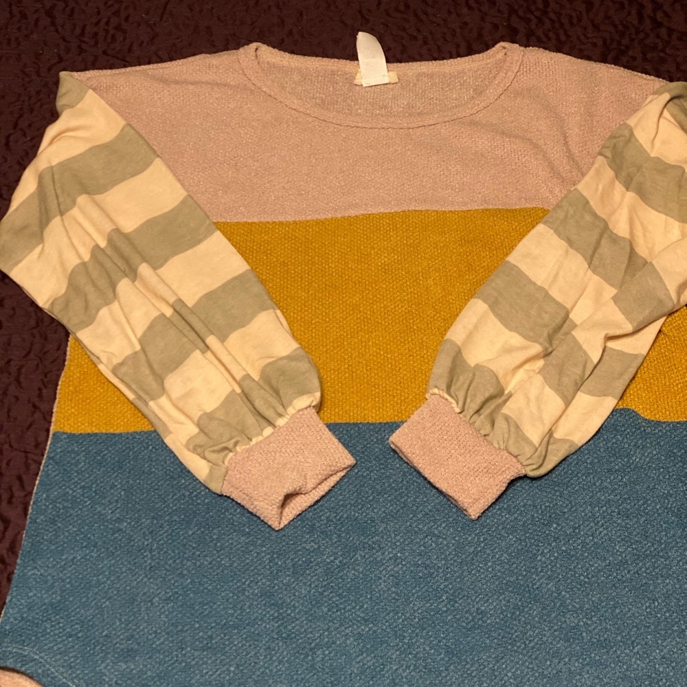 Multi color sweater